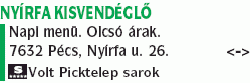   - Nyírfa Vendéglő