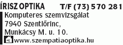   - Írisz Optika